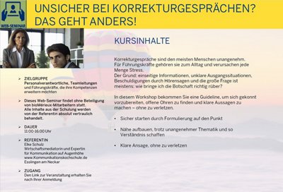 Korrekturgespräche
