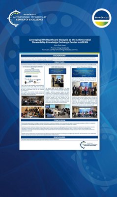 Case Study Poster: Leveraging IHH Healthcare Malaysia as the Antimicrobial Stewardship Knowledge Exchange Center in ASEAN