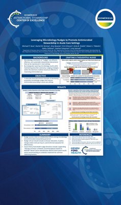 Case Study Cover:  Microbiology Nudges to Promote Antimicrobial Stewardship in Acute Care Settings