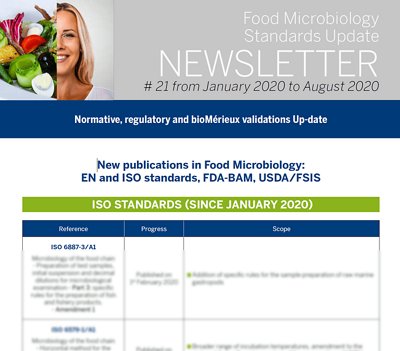 FOOD MICROBIOLOGY STANDARDS UPDATED NEWSLETTER N°21