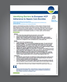 Identifying Barriers to European HCP Adherence to Sepsis Care Bundles