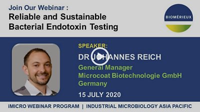 Reliable and Sustainable Bacterial Endotoxin Testing Webinar