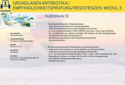 ZIELGRUPPE: Labormitarbeiter  VORKENNTNISSE: Einsteiger und Wiedereinsteiger