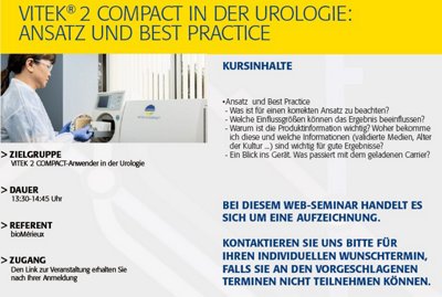 VITEK®2 COMPACT in der Urologie: Ansatz und Best Practice