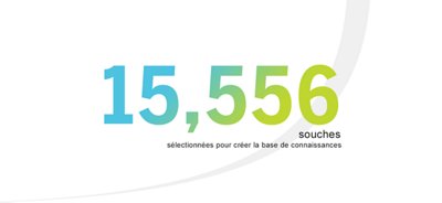 Souches de la base de donn&eacute;es VITEK&nbsp;MS