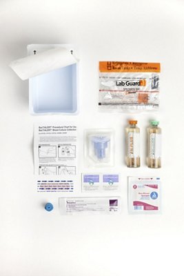 Contents of WORKSAFE Blood Culture Kit