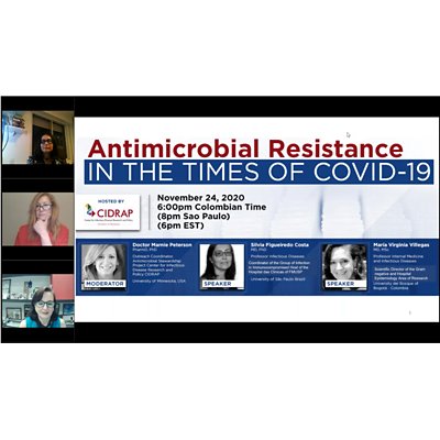 CIDRAP Webinar: Antimicrobial Resistance in the Times of COVID-19