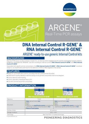 ARGENE® Product List Flyer 