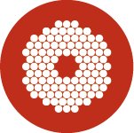 Decorative red bullet point