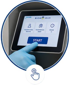 bact/alert 3D - touchscreen