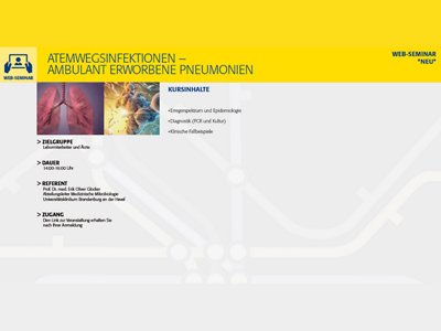 ATEMWEGSINFEKTIONEN – AMBULANT ERWORBENE PNEUMONIEN