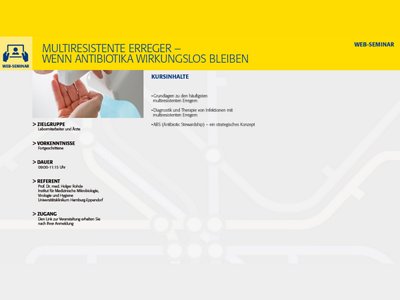 MULTIRESISTENTE ERREGER – WENN ANTIBIOTIKA WIRKUNGSLOS BLEIBEN