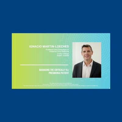 Professor Ignacio Martin-Loeches shares his experience in managing critically ill patients with pneumonia, highlighting key diagnostic challenges and the role of molecular testing in guiding clinical decisions.