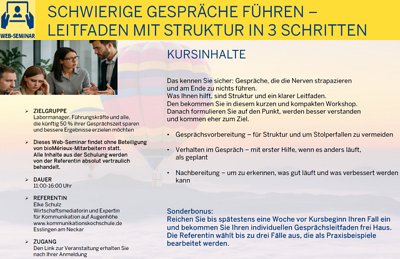 Schwierige Gespräche führen – Leitfaden mit Struktur in 3 Schritten