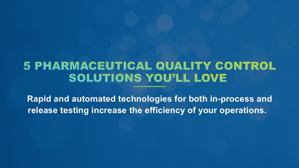 5 pharma QC solutions you will love title