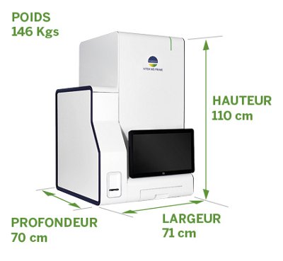 Spécifications techniques de VITEK MS PRIME