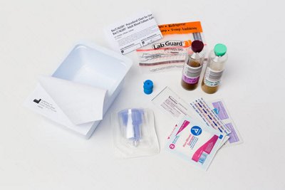 Contents of WORKSAFE Blood Culture Kit