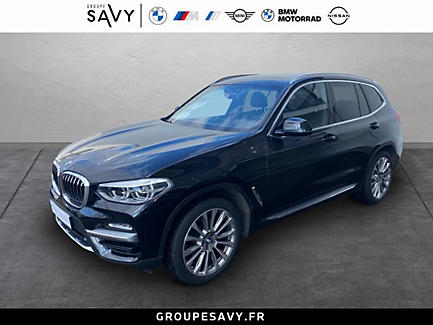 BMW X3 xDrive20d 190 ch Finition Luxury (tarif mars 2018)