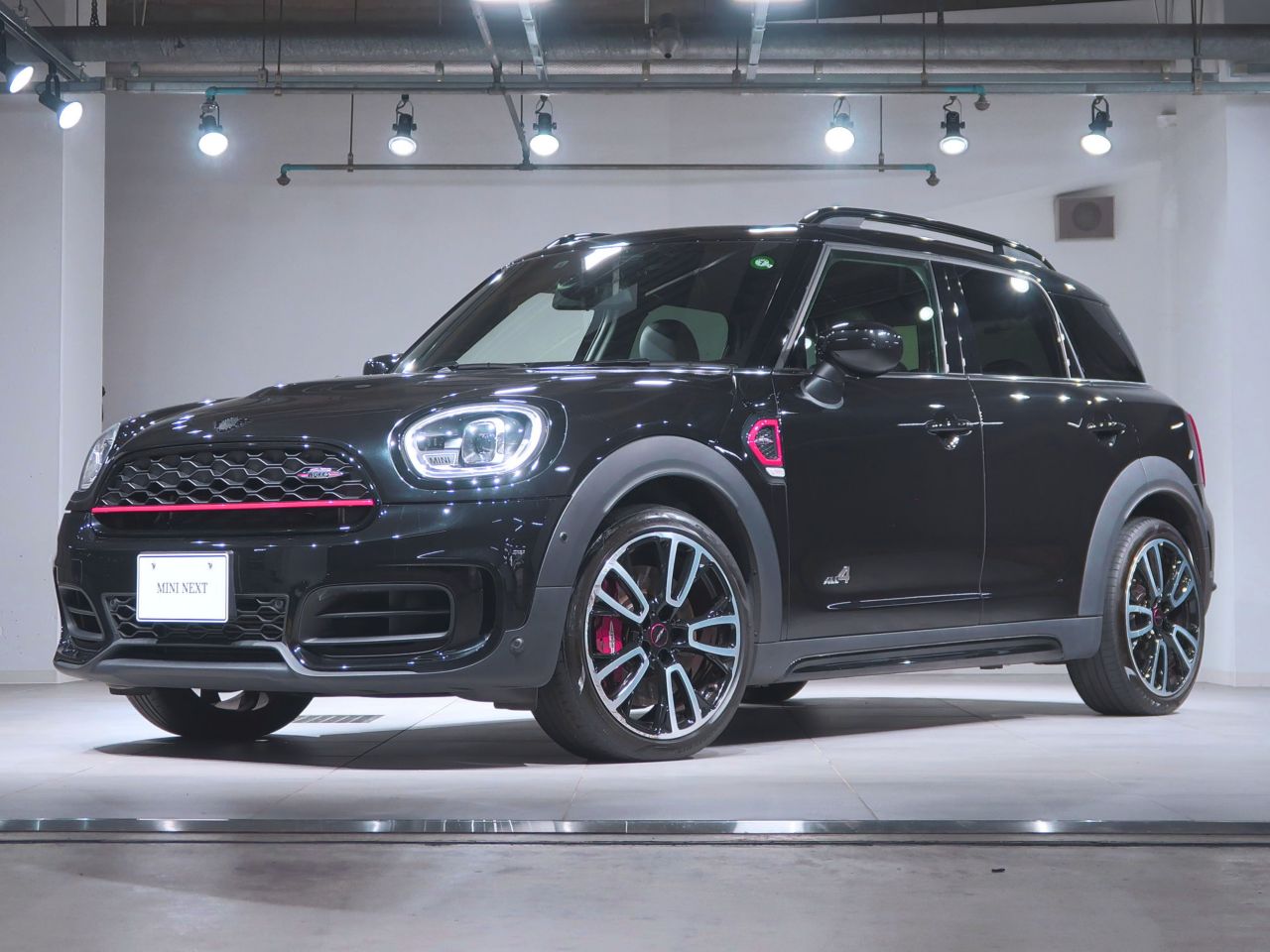 THE MINI JOHN COOPER WORKS CROSSOVER ALL4.