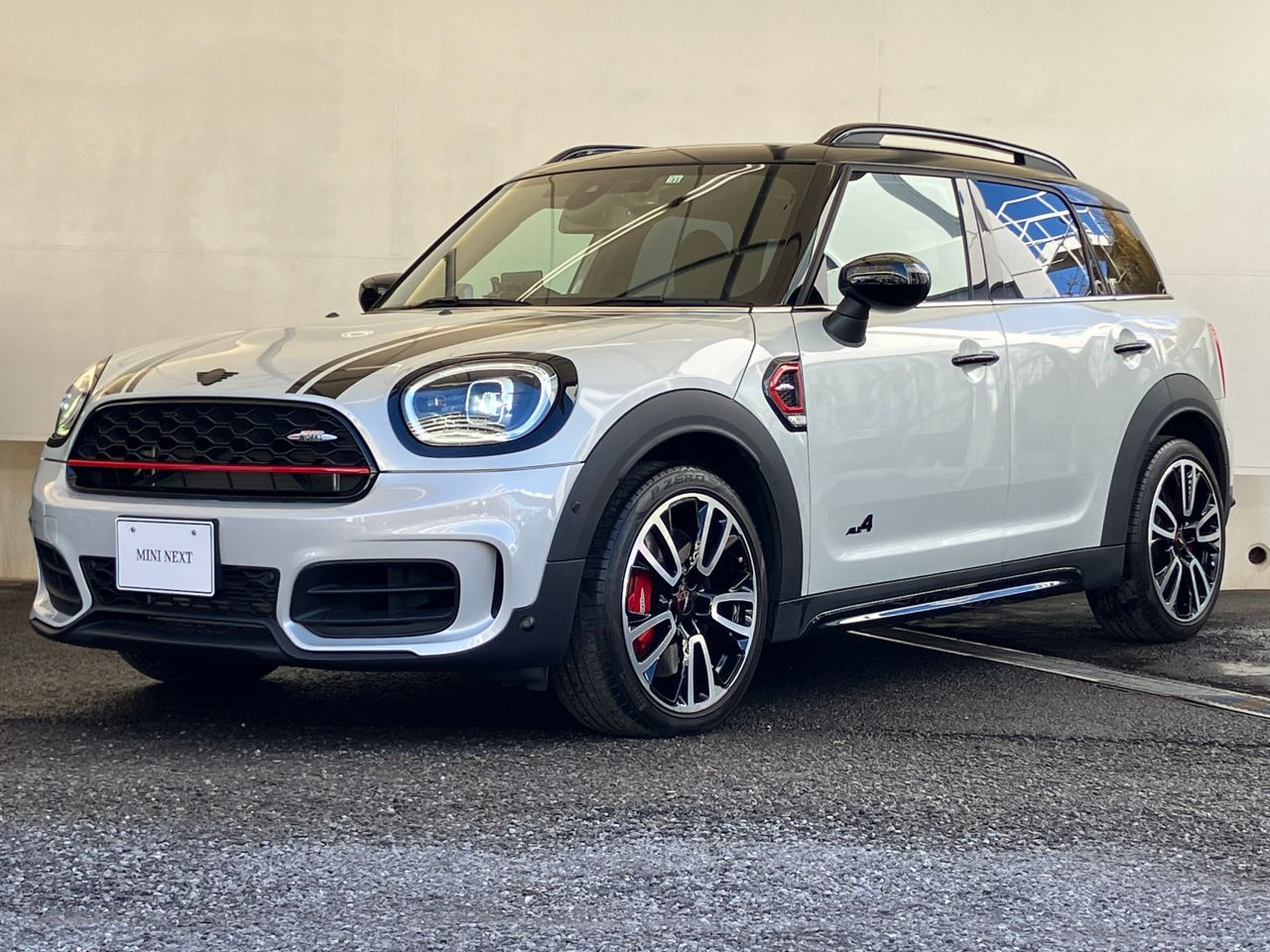 THE MINI JOHN COOPER WORKS CROSSOVER ALL4.