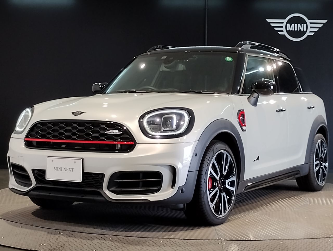THE MINI JOHN COOPER WORKS CROSSOVER ALL4.
