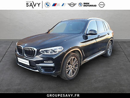 BMW X3 xDrive25d 231 ch Finition Luxury (tarif mars 2018)