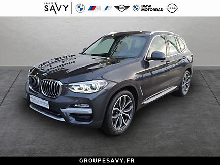 BMW X3 xDrive20d 190 ch Finition xLine (tarif mars 2018)