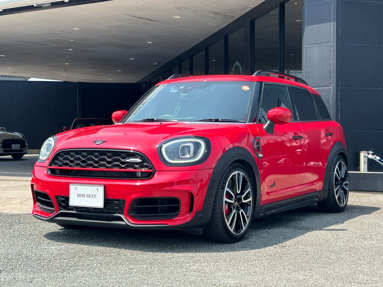 THE MINI JOHN COOPER WORKS CROSSOVER ALL4.