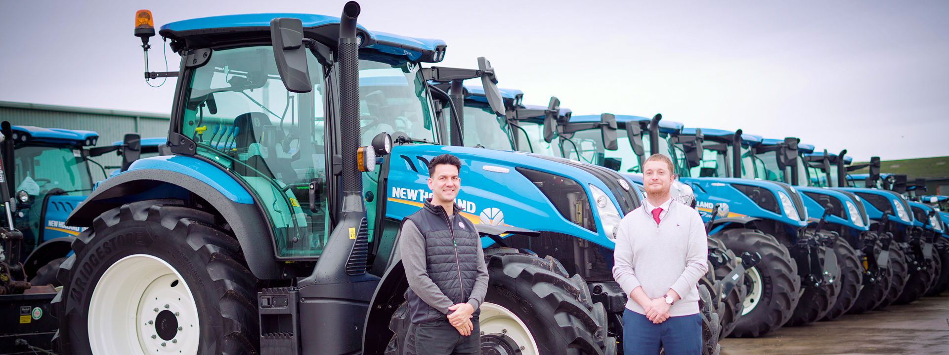 Bridgestone VX on NewHolland Tractors