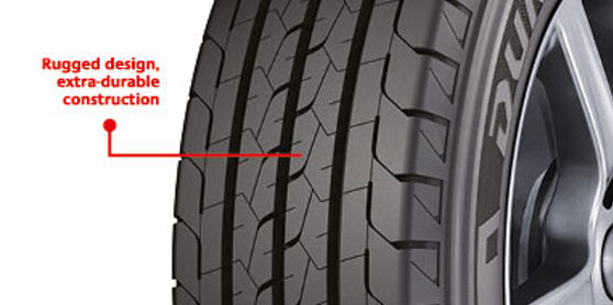 Bridgestone Duravis R660 Rugged design