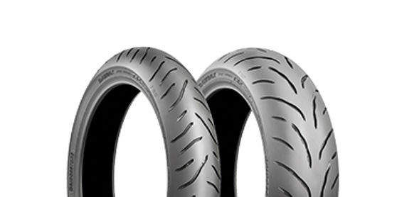 The Bridgestone T32 GT tyre is designed specifically for middleweight and heavy motorcycles