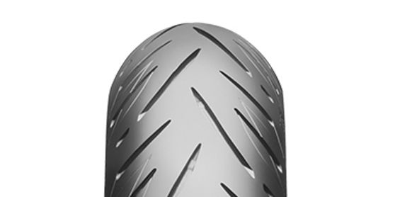 Nærbilde av Bridgestone Battlax T31 touring motorsykkeldekk