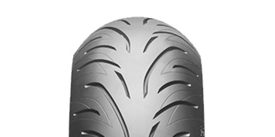 Nærbilde av Bridgestone Battlax T31 touring motorsykkeldekk