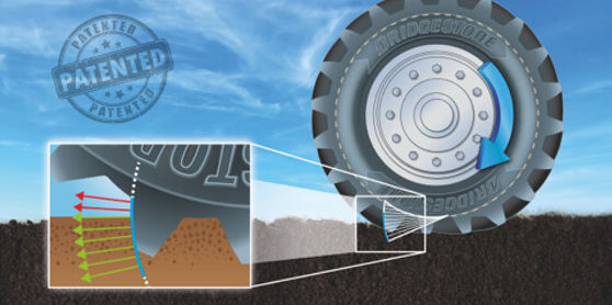 Desenho patenteado de barras Involute