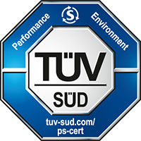 TUV SUD award logo