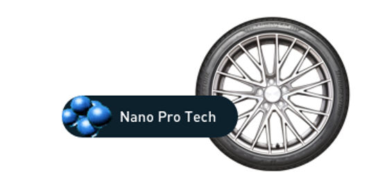 Turanza T005 relies on NanoPro-Tech™ to give it its extra grip on wet and slippery roads.