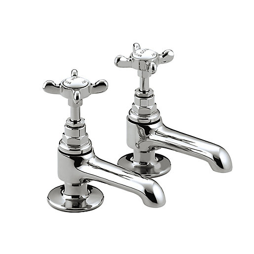 Bristan 1901 1 4 Turn Bath Taps Chrome City Plumbing Supplies