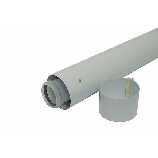 Vaillant 970mm Boiler Flue Duct Extension 100mm Diameter City Plumbing Supplies