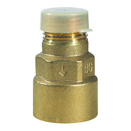 Gas Cooker Straight Socket Connector 1/2" City Plumbing Supplies