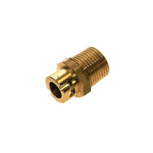 Straight Micro Bayonet Socket Connector 1 2inch City Plumbing Supplies