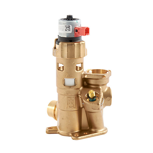 Vaillant 3 Way Diverter Valve with Brass Adapter 0020132682 City Plumbing Supplies
