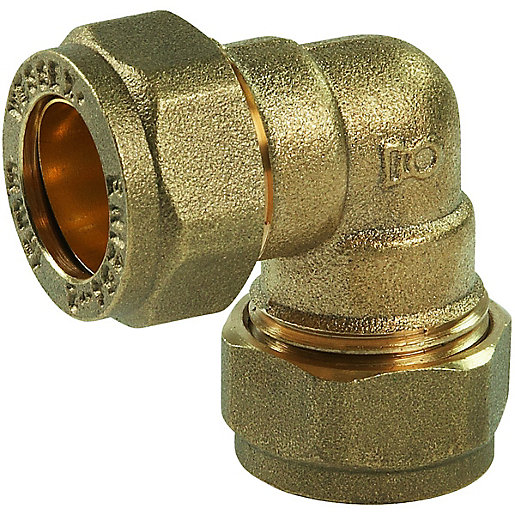 Equal Elbow Compression DZR 22 Mm | City Plumbing Supplies