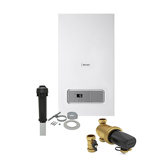 Glowworm Energy 35C 35kW Combi Boiler With Vertical Flue, Power Filter