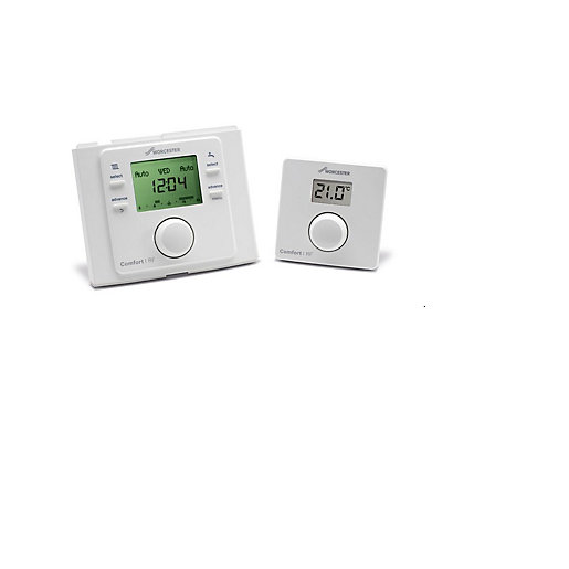 Worcester Comfort 1 Rf Wireless Room Stat Plug In Twin Channel