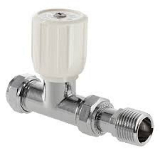 Pegler Terrier 645002 15mm 368 Chrome Plated Wheel Handle Straight