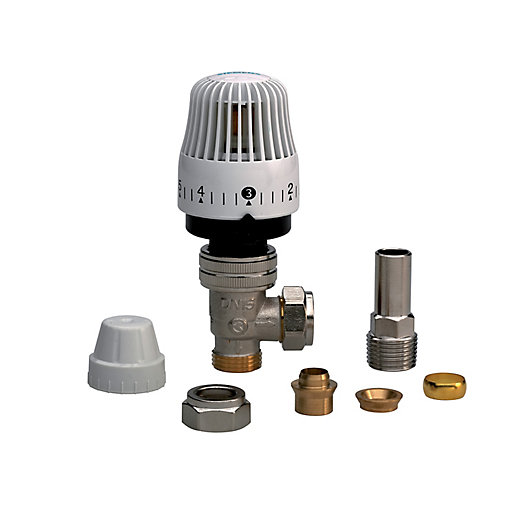 Siemens 10mm/15mm TRV & 10mm Push Fit Elbow MTN51GBL City Plumbing Supplies
