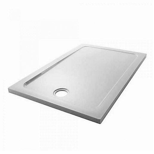 Mira Flight Low Profile Rectangle Shower Tray 760 x 1000 mm City