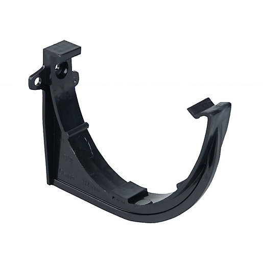 Osma Deepline Gutter Angle 90 Degree 113mm Black 9t903 City Plumbing Supplies