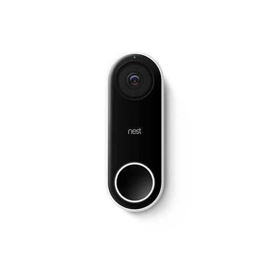 nest hello doorbell with nest hub chalk
