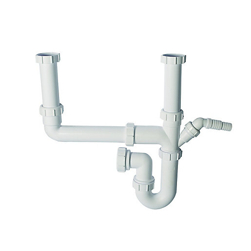 Mcalpine Double Bowl Sink Kit 1 1 2in Sk2